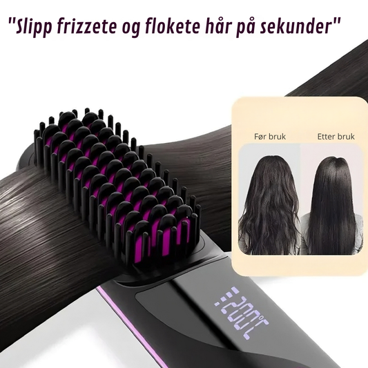 Trådløs Varmebørste